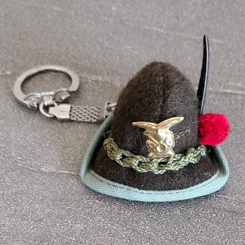 Alpine Officer's Cap Key Chain